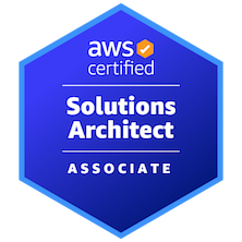 AWS Solutions Architect Associate badge