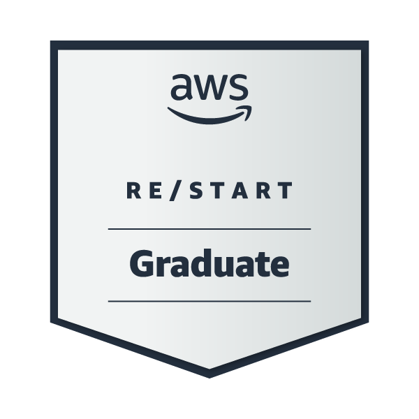 AWS re/Start Graduate badge